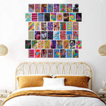 HASTHIP Postcard Wall Art Set for Room Decoration with 50 Sheets 4x6 in Matte Print | Minimalist Modern Aesthetic Decor