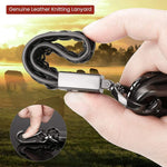 HASTHIP® Anti Lost Car Keychain Drive Safe Keychain Key Ring Key Chains for Men and Women,