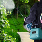 HASTHIP Electric Sprayer for Gardening with 5L Tank and 92cm Telescopic Rod | USB Rechargeable