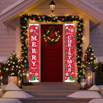 HASTHIP Christmas Decorations for Door and Wall featuring 5.9ft Hanging Banner | Oxford Cloth