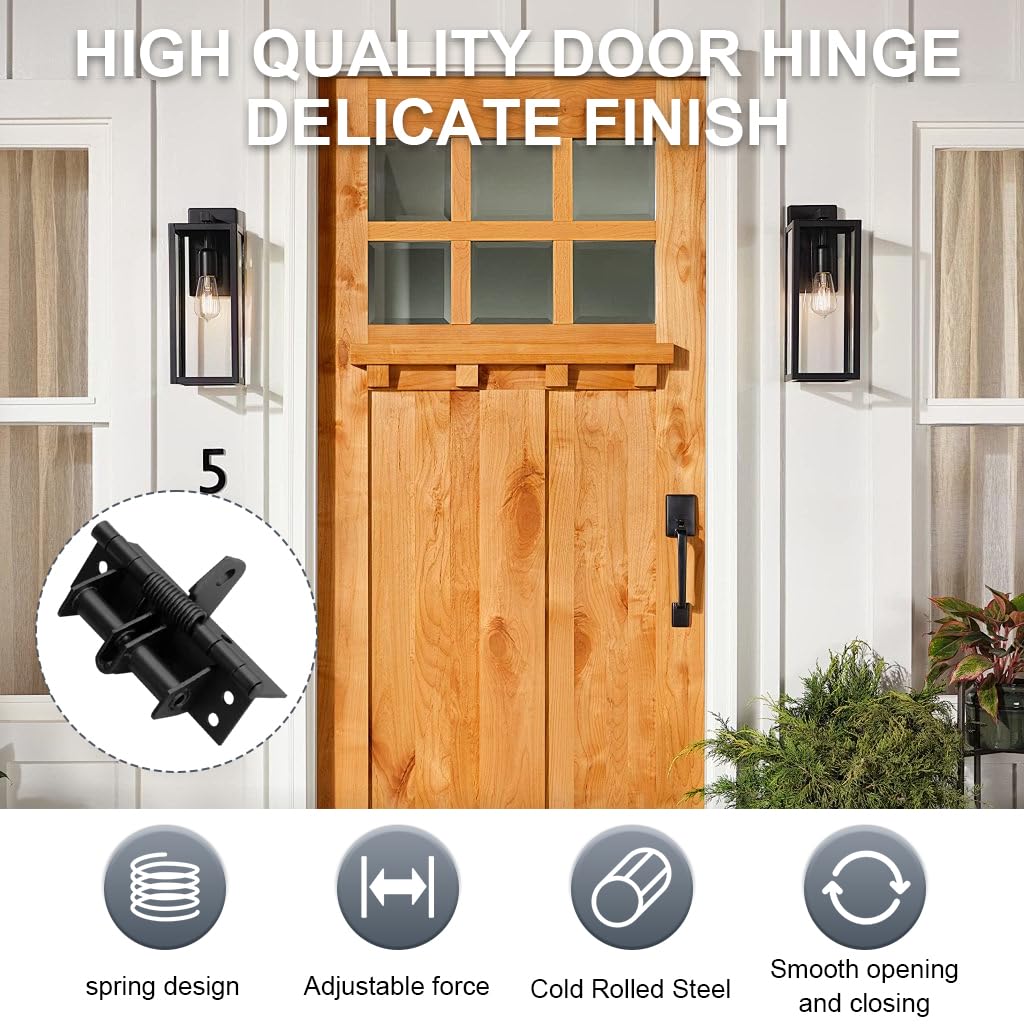 HASTHIP® Cabinet Door Hinge, 90° Self-Closing Cabinet Door Hinge