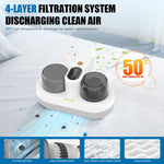 HASTHIP® UV Vacuum Cleaner with LED UV Sterilize Light & Heat Wind Dehumidification