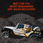 HASTHIP 17,000lb Tow Strap 16.4ft with 2 Shackles and Storage Bag