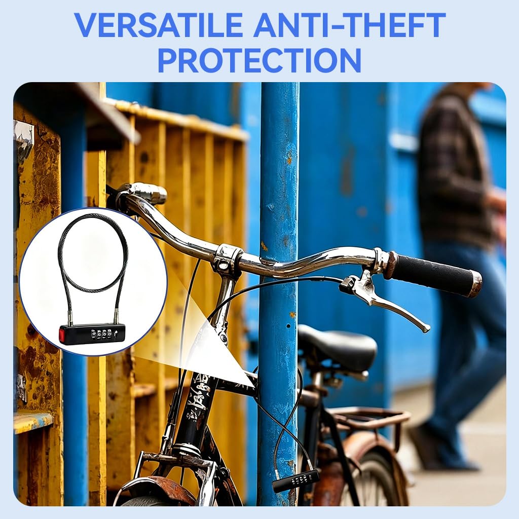 HASTHIP® 60cm Combination Cable Lock