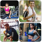 HASTHIP Armband for Running with Waterproof Oxfold Cloth and Dual Pocket Design | Fits Phones up to 7 Inches