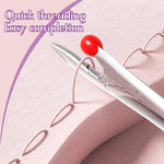 HASTHIP 2 in 1 Automatic Threader Seam Ripper for Hand Embroidery with Dual Head | 2 PCS Stainless Steel