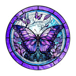 HASTHIP Diamond Painting Kit for Home Wall Decor with 14x14 inch Canvas & Butterfly Design