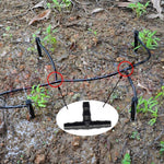 HASTHIP Plants Drip Irrigation Kit for Gardens and Lawns with 200 Piece 1/4 Inch Connectors