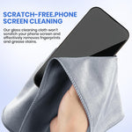 HASTHIP Microfiber Cleaning Cloths for Kitchen and Glass 6 Pcs 40x40cm | Non Abrasive Wet and Dry Use