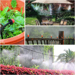 Drip Irrigation Kit for Home Garden 30 Plants with 30m Adjustable Micro DIY Irrigation Kit, Heavy Duty Drip Irrigation Accessories For 30 Pot with Install Kit