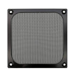HASTHIP 120mm Fan Filter Dust Guard for PC Case with Wave-Folded Mesh | Aluminum Alloy & Black Stainless Steel