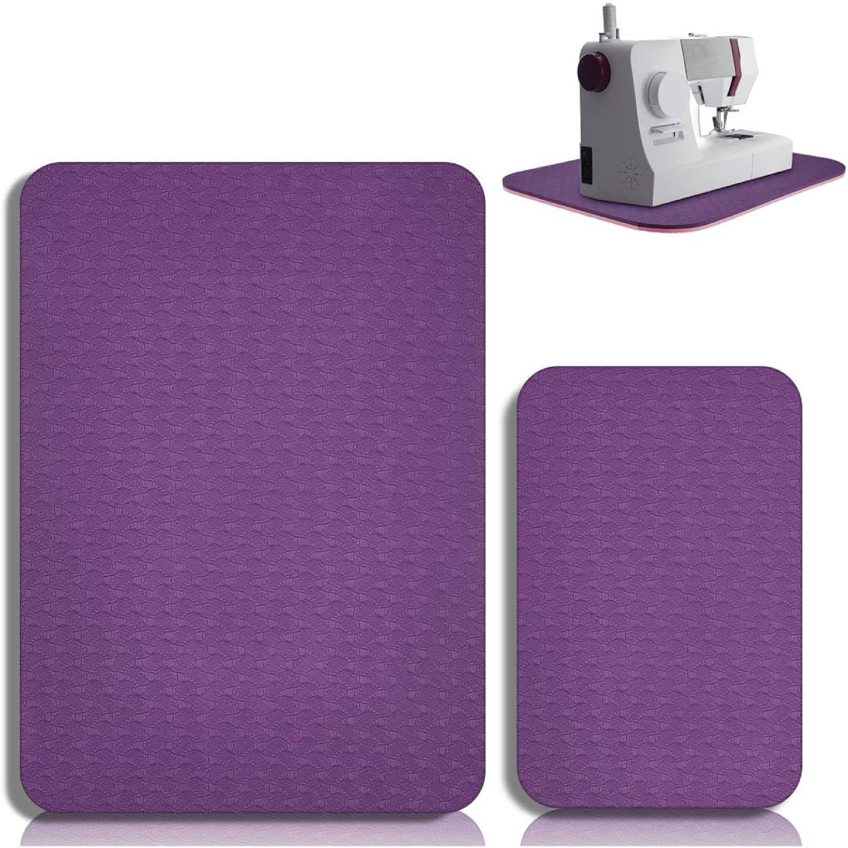 HASTHIP Sewing Machine Mat for Pedal and Appliances with Double Side Anti Slip Surface 51x38cm | Reduces Noise and Vibration
