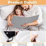 HASTHIP Photo Album for 4x6 5x7 8x10 Pictures with 20 Sheets Linen Cover | Self Adhesive Scrapbook