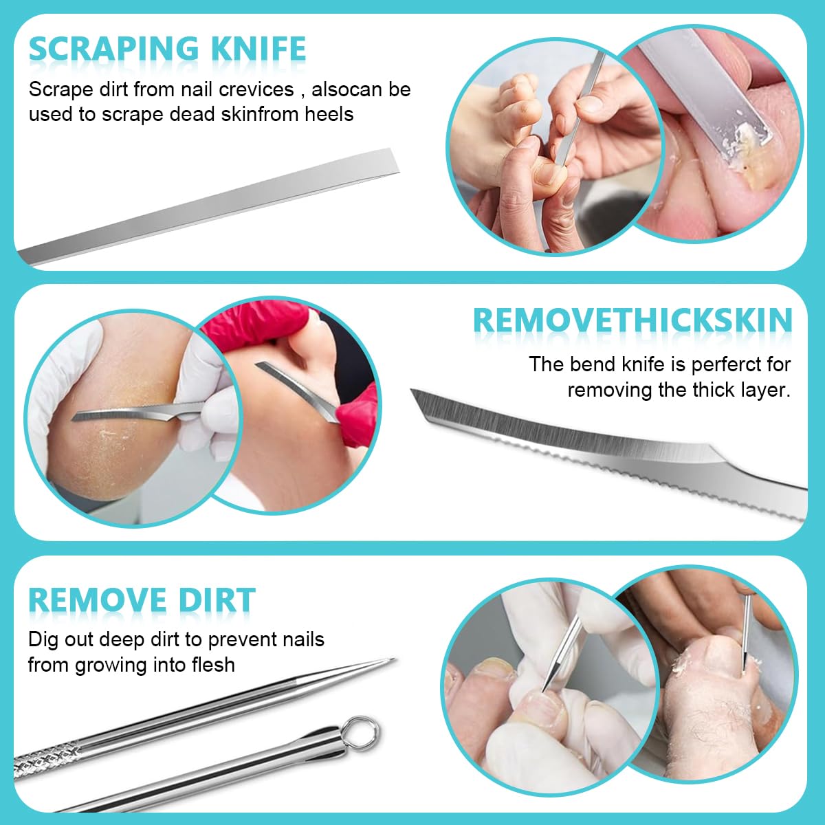 HASTHIP®6-Piece Toenail Care Kit