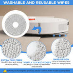 HASTHIP Replacement Parts for Dreame L10s Ultra Vacuum | 13pcs Set with Brushes Filters Mops