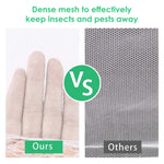 HASTHIP 4 Pack Food Cover Tents, 17 inch Pop-Up Mesh Food Covers Tent Umbrella, Reusable and Collapsible Screen Net Protectors for Outdoors Parties Picnics BBQs Keep Out Flies Bugs Mosquitoes