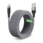 Type C Charging Cable 62W 3.1A Fast Charging Cable 10Ft Long Type C Charging Cable Data Cable Support