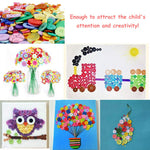 HASTHIP Colorful Buttons for Sewing and DIY Crafts featuring 300 pcs Resin Round Design