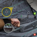 HASTHIP Garden Landscape Staples for Securing Fabric featuring Hard Steel Build 60 pcs 5.9 in