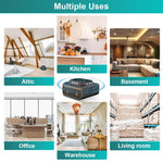 HASTHIP Ultrasonic Animal Repellent for Home with 4K 35KHZ Frequency and Smart Motion Sensor
