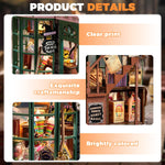 HASTHIP® Casa de Muñecas en Miniatura DIY Kit de Manualidades Creativas Serie Botella Ensueño con Muebles y Decoración