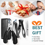 HASTHIP 5-Piece Ingrown Toenail Clipper Set, Stainless Steel Nail Care Tools