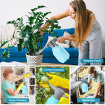 HASTHIP Electric Watering Spray Pump for Plants with 2L Tank and Dual Spray Nozzle | USB Rechargeable