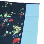 HASTHIP Adult Bibs Clothing Protectors with Waterproof Lining and Crumb Catcher 2 PCS | 65×45 cm Washable Floral Aprons