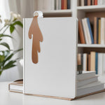 HASTHIP® Coffee Mug Design Bookmark Set - 3 Unique Spilled-Themed Reading Accessories