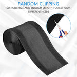 HASTHIP Floor Cable Cover for Office Carpet with Self-Adhesive Hook and Loop Fastening 3.3ft