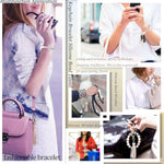 HASTHIP® Pulsera con llavero