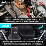 HASTHIP Car Mouse Repeller for Car and Home Use with 8–56Hz Ultrasonic Sound | Motion Sensor Energy-Saving Design