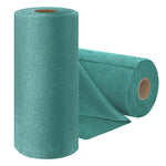 HASTHIP Microfiber Cleaning Cloth for Kitchen with Pre Cut Tear Away Design 15 Count 25x60cm Green