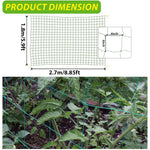 HASTHIP Trellis Netting for Climbing Plants with 18 Nylon Strands and 4x4 in Grid | 2 Pcs Set