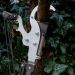 Tree Branch Cutter and Pruning Saw, Heavy Duty SK5 High Carbon Steel Branch Cutter For Tree with 5 Meters Pull Cord, Labor Saving Long Reach Pruning Saw for Sawing and Shearing (Without Pole)