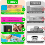 HASTHIP Inspirational Bible Verse Jar with 90 Color Coded Notes in Glass | Christian Gift