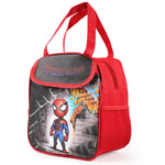 HASTHIP Kids Lunch Bag for School and Picnic featuring Insulated Lining & 23x13x23cm Size | Waterproof Nylon with Handle and Extra Pockets