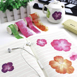 HASTHIP Washi Tape for Scrapbooking and DIY Crafts featuring 4 Rolls 200 Petals Roll Pink