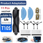 HASTHIP Replacement Parts Kit for ILIFE T10S Robot Vacuum with 33PCS Brushes and Filters