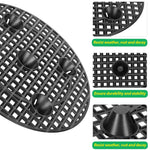 HASTHIP Mesh Plant Stand for Home and Garden featuring Anti‑Skid Feet and 11.8 in Round Design | Enhances Drainage and Airflow