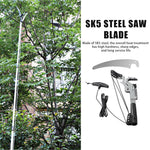 HASTHIP Tree Branch Cutter for High Pruning with 35cm SK5 Saw Blade and 5m Pull Cord | 2 PCS