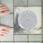 HASTHIP Anti Rats Drain Outlet Mesh Cover for Floor Drains with 160mm Fit and 304 Stainless Steel