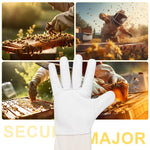 HASTHIP Beekeeping Gloves for Gardening and Landscaping featuring Elastic Cuff and Elbow-Length Protection | Anti-Slip Thickened Fabric for Men and Women