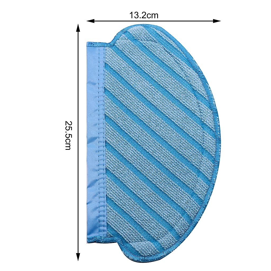 HASTHIP® 3 Pcs Mop Cloth Pads for Ecovacs Deebot Ozmo 920 950 Vacuum Cleaner Parts Vacuum Cleaner Replacement Parts Acccessory.