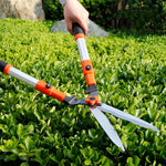 HASTHIP Telescopic Hedge Shears for Garden Pruning with SK5 Steel Blades and Non Slip Grip 27.9–34.2 in
