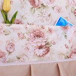 HASTHIP Fridge Cover for Kitchen Use with Pockets and Floral Print | Universal Fit 70x170cm