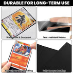 HASTHIP® 100Pcs 66x91mm Photo Card Holders Collectible Star Photo Card Sleeves, Clear Dustproof Display Pockets Storage Pouches for Photos, Cards, Notes, and Memorabilia