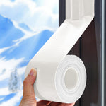 HASTHIP® Cinta Selladora para Ventanas 2 Inch x 32 FT, Cinta Adhesiva Transparente e Impermeable para Aislamiento de Aire Acondicionado y Sellado de Marcos contra Humedad y Polvo