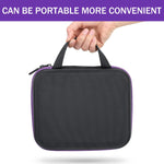 HASTHIP 30-Slot EVA Essential Oil Carrying Case for 5ml 10ml 15ml Bottles