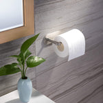 HASTHIP Toilet Paper Holder for Bathroom and Kitchen with Self Adhesive 16 x 4.5 x 8.2 cm 304 Stainless Steel | Rustproof Chrome Finish 3 pcs